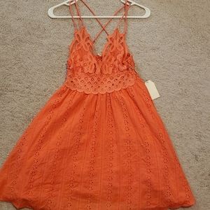 NWT Chrysanthemum | Eyelet Sundress with Pockets